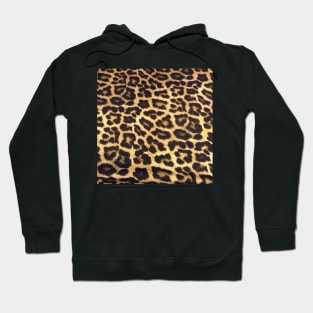 Brown Leopard Print Hoodie